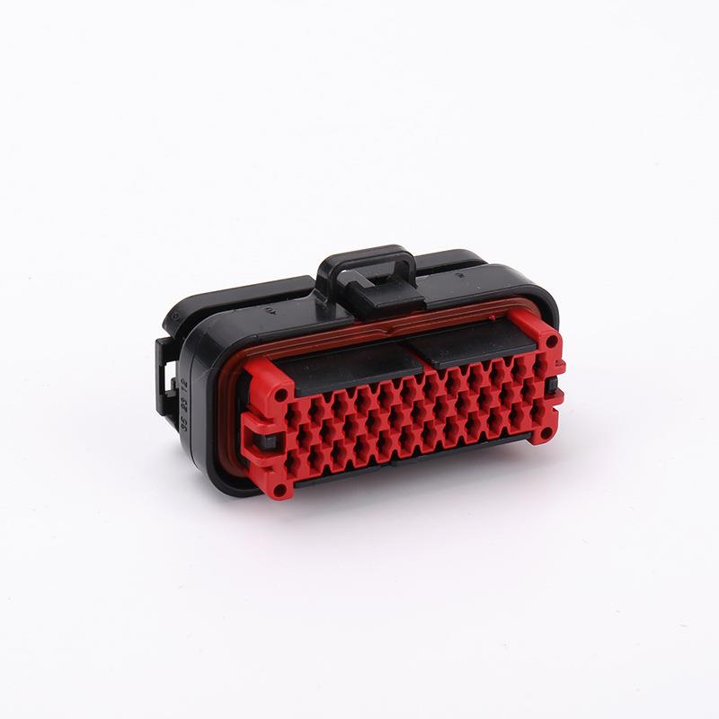 7767894164-1胶35p4.0mm插头壳接插件连接器CEU控制器集成插头板