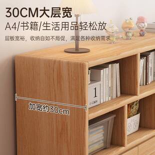 木书格柜厅子收实纳柜储物柜学生家客用落地ABL置物架靠墙书架柜