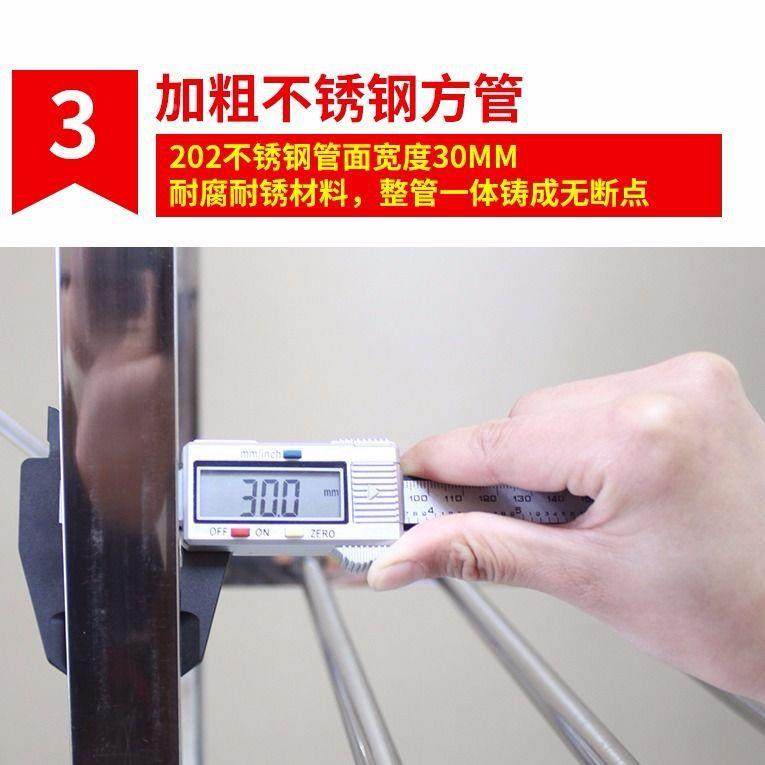 架6836不锈钢简易布衣柜钢管框挂加粗固单双人拼装收纳衣架螺丝组