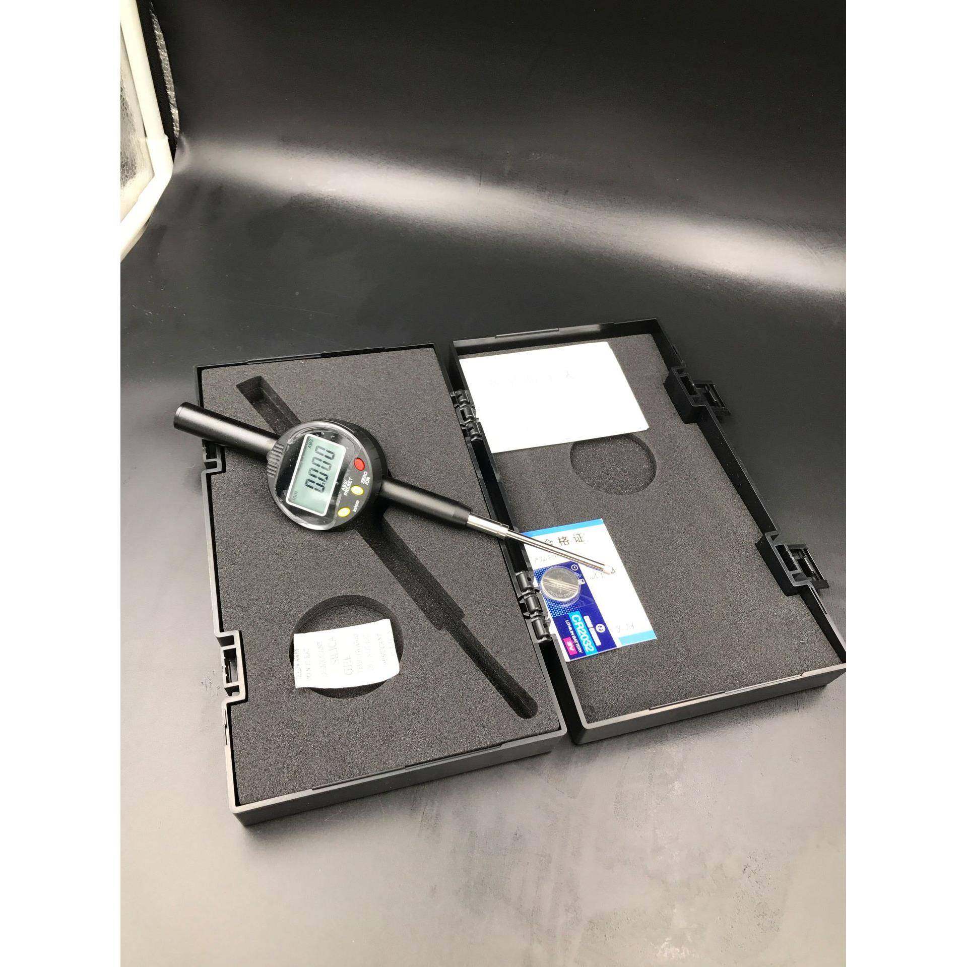 高精度0.00mmm数显电子0.示001m百分表千分表指0表-50mm千CPE分表