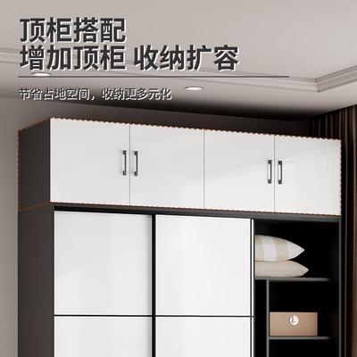 衣柜家用卧室新款2025爆款收纳储物柜子出租房屋用推拉门简易衣橱
