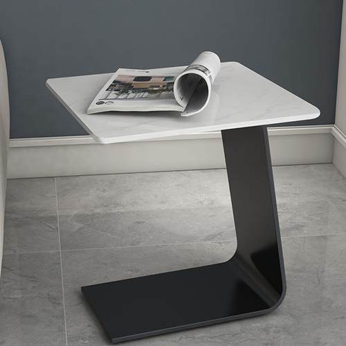 型钢玻璃茶几23663轻奢小现代简约户客厅化家用茶几桌意式极简大