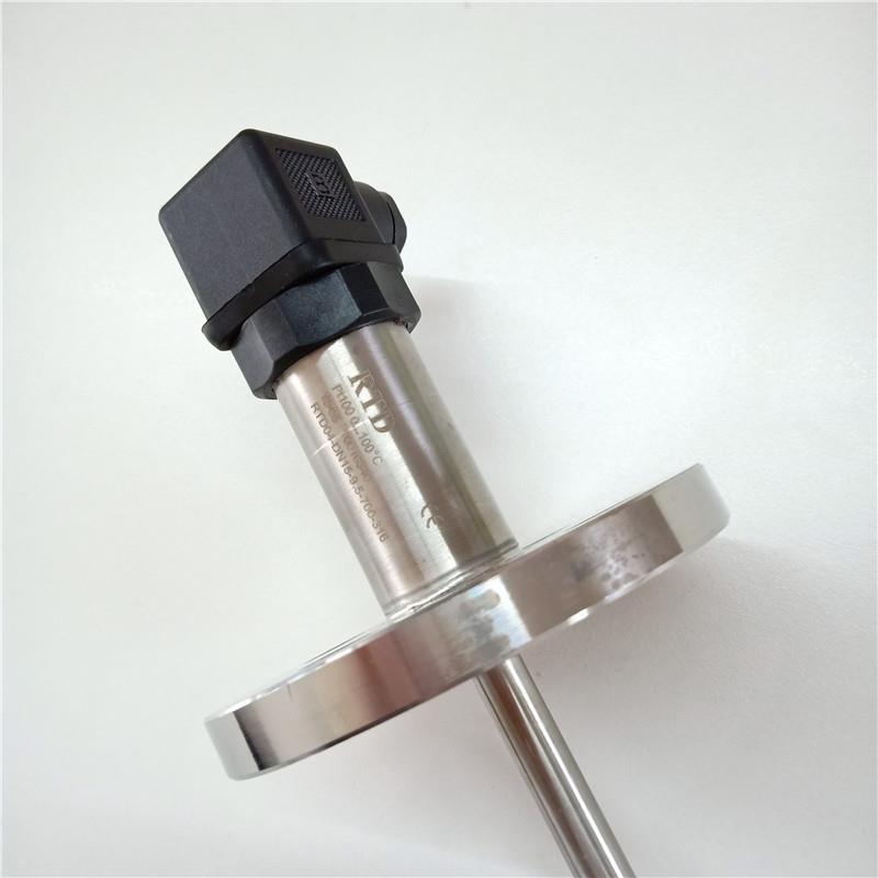 温度传送器RTD04-DN15-9.5-700-316，0-100度，DN15法兰