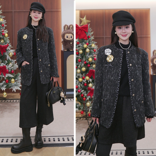 【高奢】对标专柜4600+ 马海毛羊毛小 香外套  【NO退换】25029