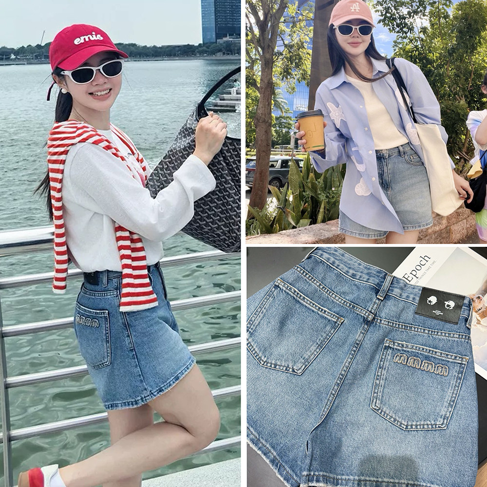 【姗姗私服】爱爆了！！超级好穿的 不卡档软牛仔短裤  0531  417