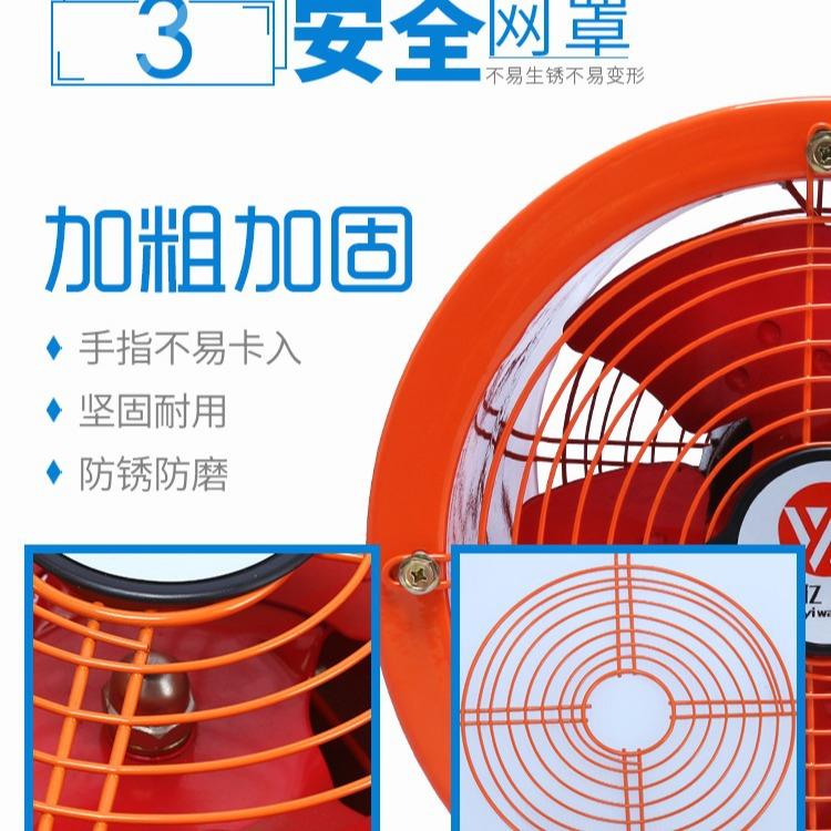 抽寸高速管道风机大功率风机饭店排换16寸厨房油烟工业气扇圆形V