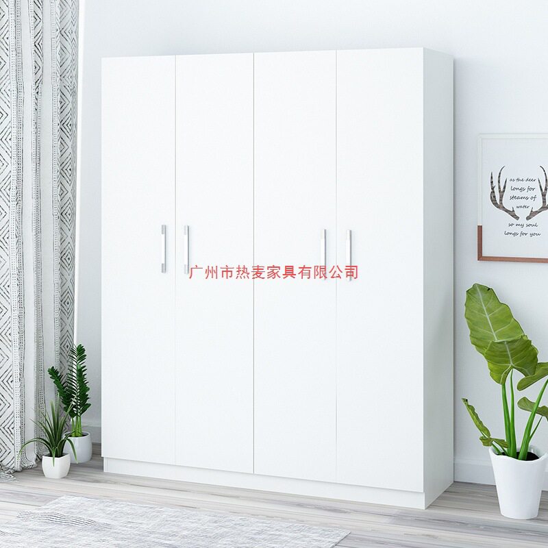简约现代经济型实木板衣柜