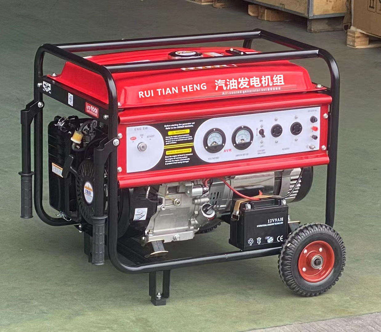 6kW汽油发电机组便携节能家用