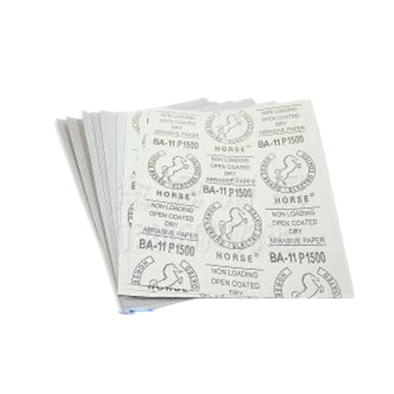 现货马光牌干砂纸磨砂纸400#【10打片磨抛光厂家直销木工粗金刚砂