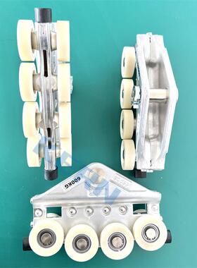 现货轨道小车伊卜斯铝合金轨道滑车铝轨滑轮起重机配件