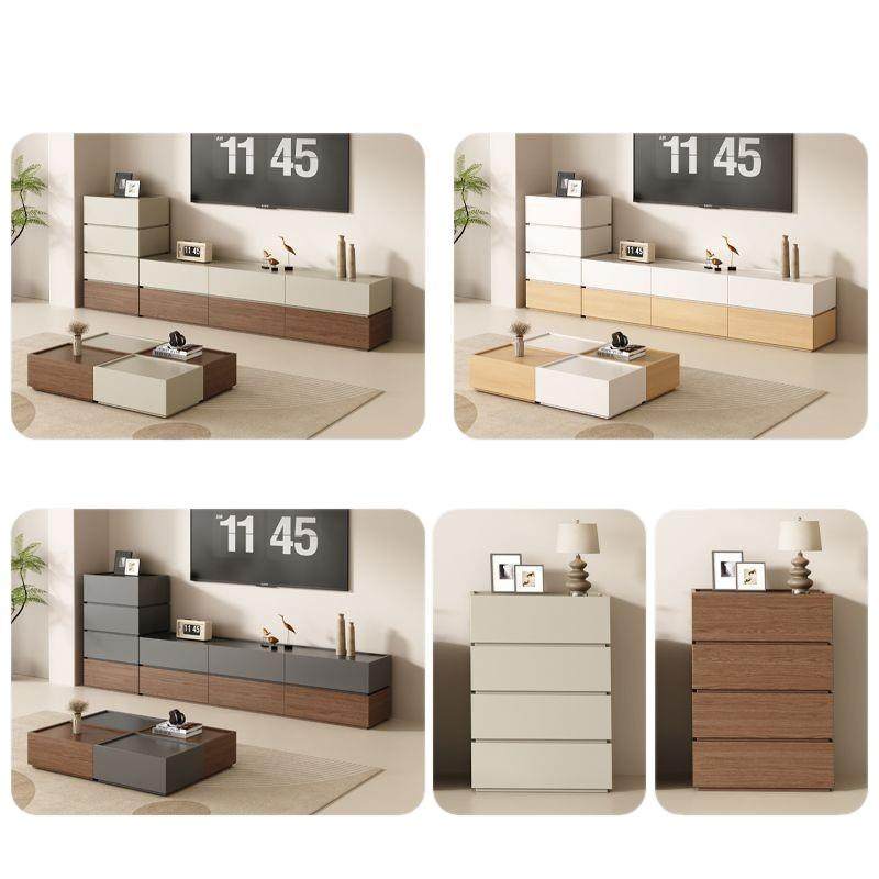 新款实木电视柜茶几落地式家用客厅收纳柜储物柜自由组合积木斗柜,住宅家具,茶几+电视柜,淘宝优惠券,粉丝福利购,淘宝优惠卷