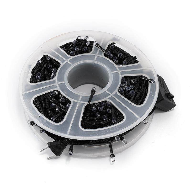 源头厂家LED黑线圆盘灯串50米8mm大灯珠节日亮化工程,节庆用品/礼品,装饰灯,淘宝优惠券,粉丝福利购,淘宝优惠卷