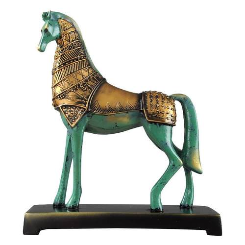 办公室摆件电视柜玄关柜书柜博古架高档酒柜装饰品家居桌面马摆件