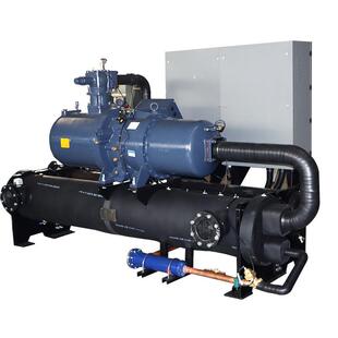 螺杆式水源热泵一体机工业大型商用洗浴涡旋式水冷水源热泵机组