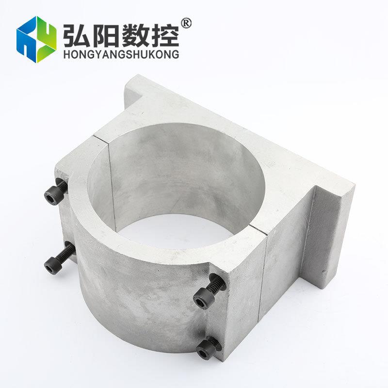 石材墓主碑雕主花机具圆形夹125轴卡120mm主箍雕刻机轴夹具雕刻机