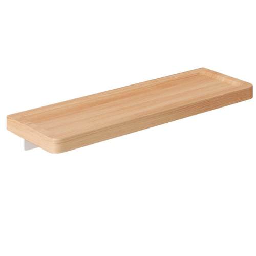 非合成木实木墙上置物架隔板墙面木板置物板搁板挂墙一字板防霉菌