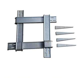 厂家现货新型方柱扣加固件方柱紧固件抱箍件方柱卡方圆扣