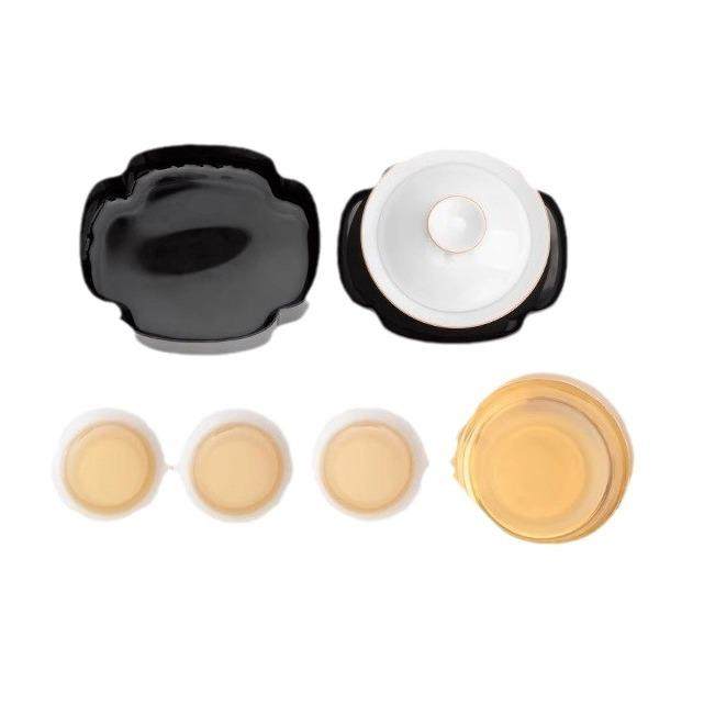 魔术盒快客杯陶瓷一壶三杯旅行便携收纳包功夫茶具套装商务伴手礼,餐饮具,整套茶具,淘宝优惠券,粉丝福利购,淘宝优惠卷