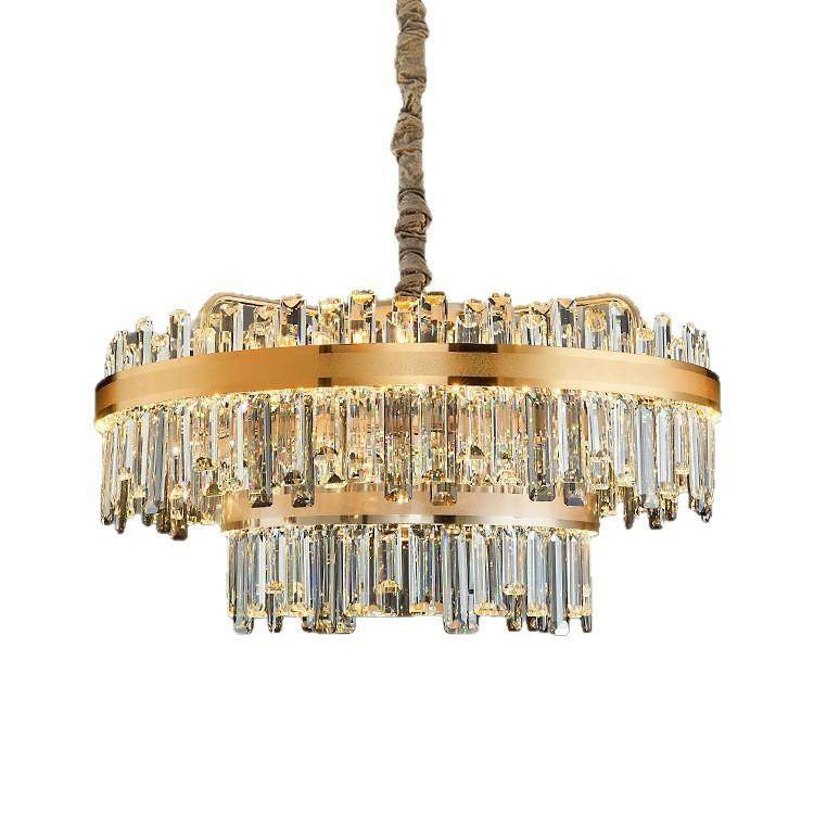 轻奢水晶吊灯轻奢高级感别墅大气客厅主灯新款灯具组合全屋套餐,家装灯饰光源,智能吊灯,淘宝优惠券,粉丝福利购,淘宝优惠卷