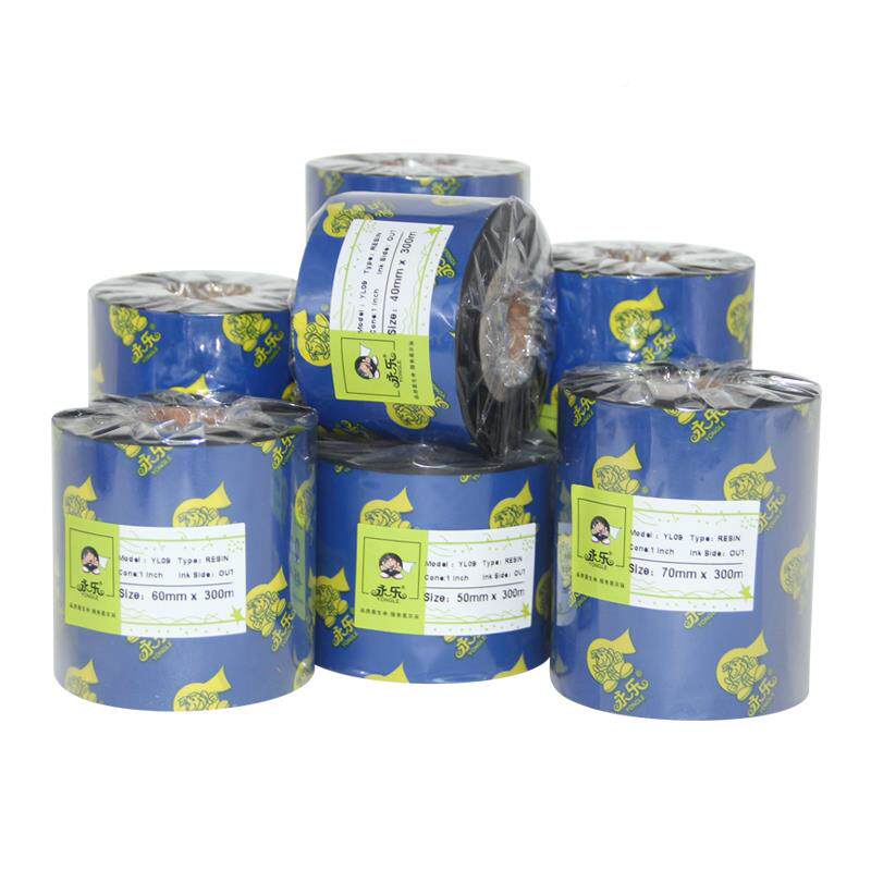 全脂基碳带110服mm300m条码永乐打印机碳带树打印清晰色带装布标