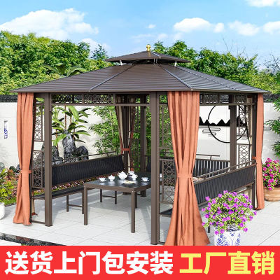 北灿凉亭户外庭院镀锌顶