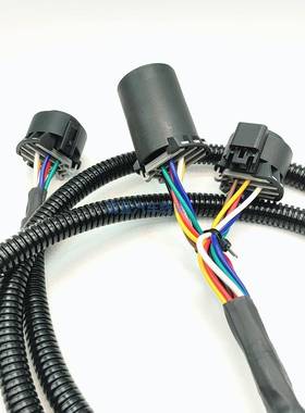 汽车美式拖车7线束56070房车拖挂7接尾灯线P拖车连线无品牌/7英尺