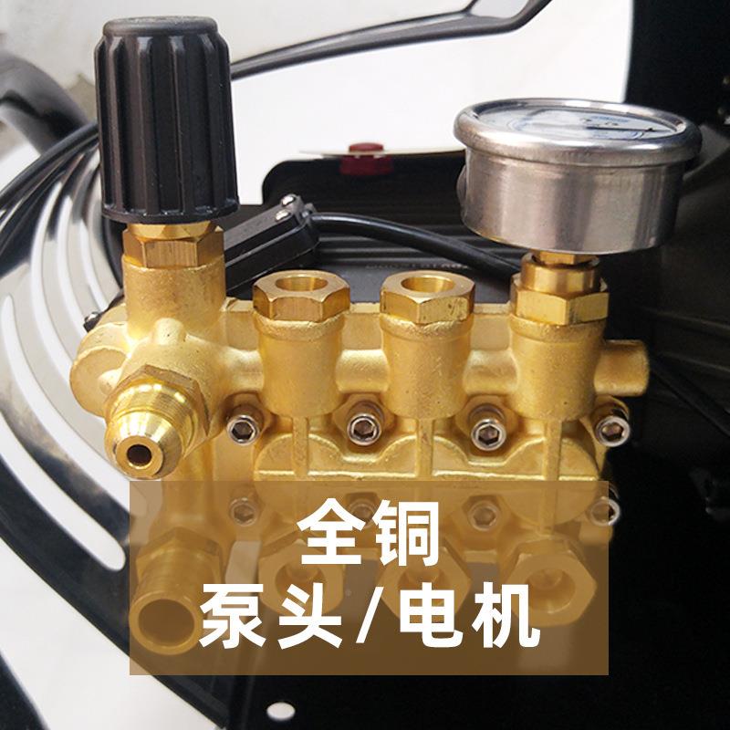 工业高级20v380v压商用清洗机洗车场店车泵头洗BER设备2压静音