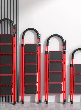 家NVZ用梯子折叠人梯字梯多功能梯爬梯室外便携厚安加全内登高工