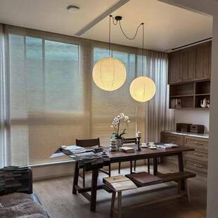 出口748关纸灯笼日灯式白色卧室客厅玄楼梯店铺吊灯圆灯罩球形纸