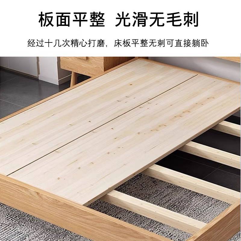 加厚杉木床板垫片实木硬板铺板整块脊椎骨架家用护腰木板床垫一件