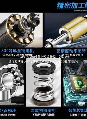 污水AMN泥泵潜w水排污泵380V粪浆1.5无堵塞2.2抽kw2寸3kw4k7.5kw