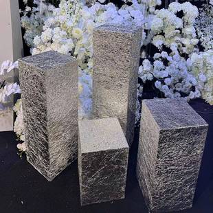 锡纸、方甜品台柱、方柱xztpt甜品台甜品台、甜品套装