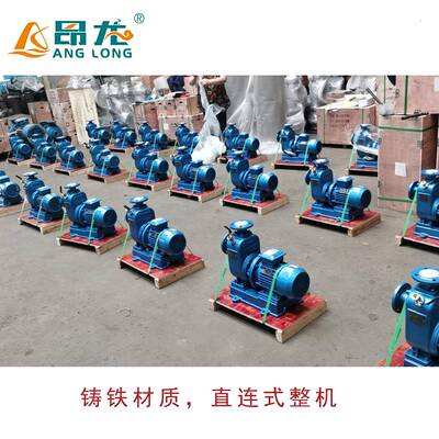 Z型直连式无堵塞吸污泵8UIO0v大功排高率压排污泵大型抽自水泵