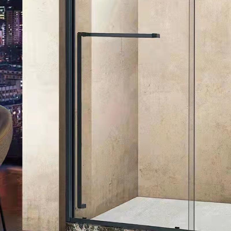一字型整体AXG洗澡间拉门淋浴房隔断卫浴生室间干湿分离不锈推钢