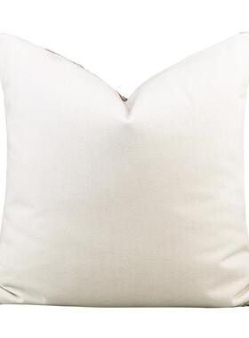 现代轻RME奢样间软装枕抱米色灰色大靠板枕沙靠垫高档酒店装发饰