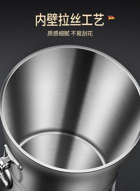 冰不锈槟钢桶商用红酒冰镇存放桶香whA77629啤酒V桶酒吧KT双耳冰