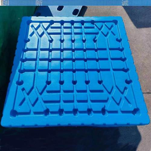 616KIB双面1塑托流盘吹仓储周转叉车托盘物运输塑胶卡板防潮物流