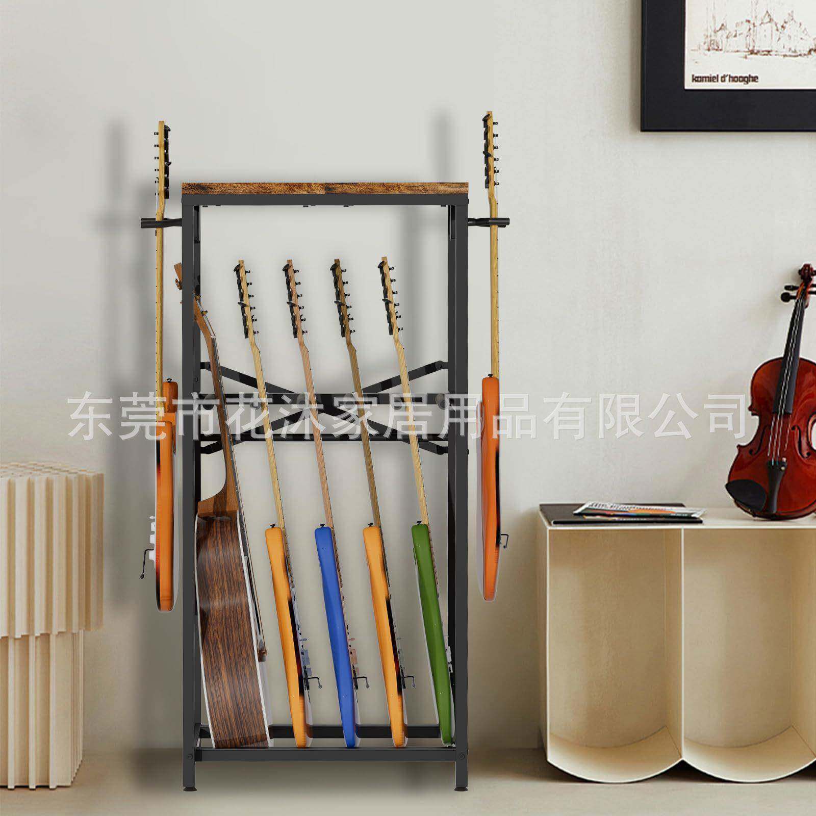 新款吉他收纳架金属多层厂乐器JPL陈架尤克里斯里贝列架家直销