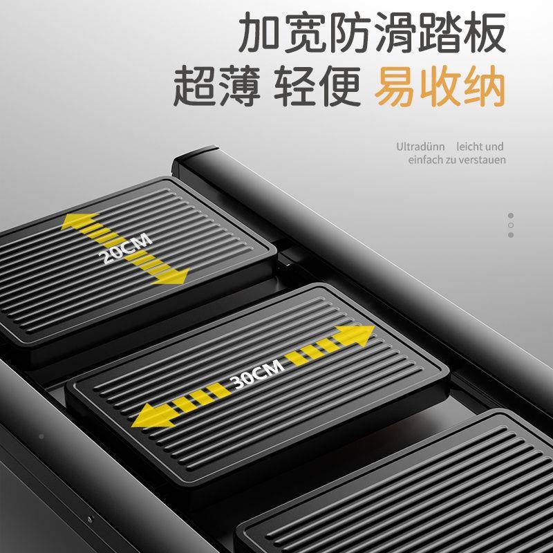 德国叠KOLLLINSUQK家用架梯子室内人字梯多功能梯折梯铝合金伸缩