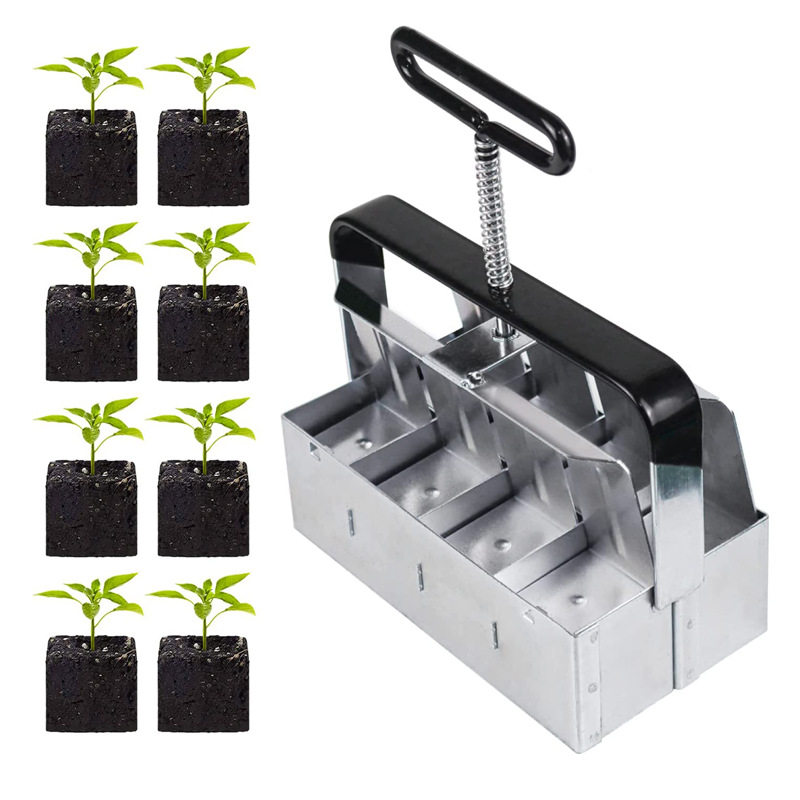 手动1出8土壤阻滞器花园工具