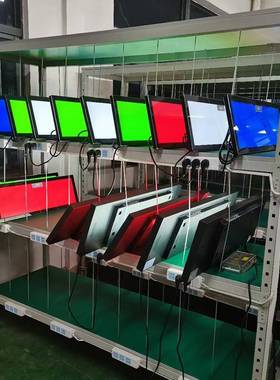 28.6寸条形2屏卓红触摸748*45.5C安M高清液晶JC-T286壁挂外广告机