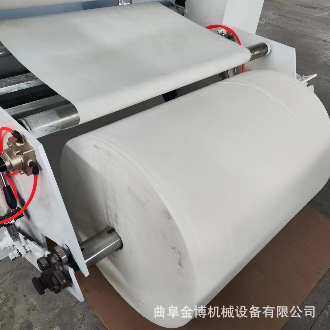 输送带式双面胶离型纸覆膜机