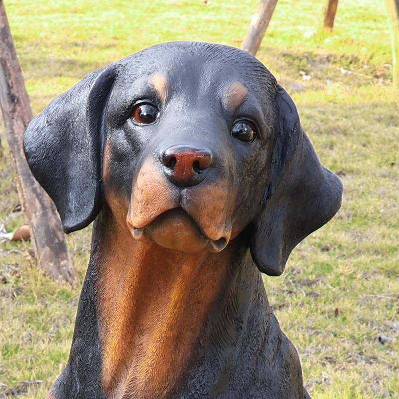 户外庭院仿型真狗狗摆件大金毛BN雕花塑模别室外园招财墅看门狗装