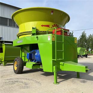 养殖场牛羊草粉碎机旋切高式秸秆铡丝BUF草揉机130型喷出料粉饲草