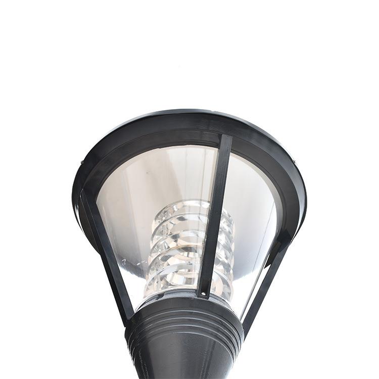 别0966小区路灯复古路灯景高杆灯现代中式观欧LED太阳能庭墅院式