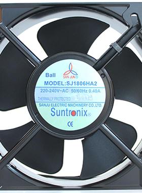 原装ANJUN/AKC三A巨SJ1806H220V182065工业电气柜散热S风扇排风机