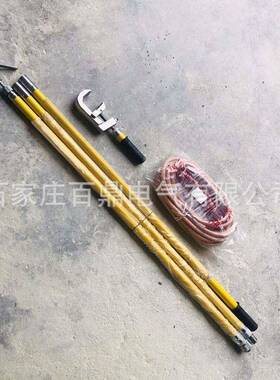 15线00v地直流接地线单相接地靴接线地夹CTT轨道用夹接卡