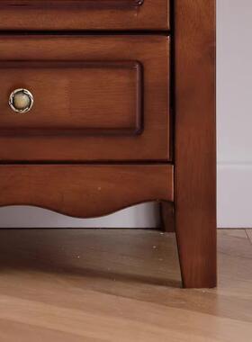 美20#床头式乡村实木约床头柜现代简卧床头储柜物轻奢床边室小型