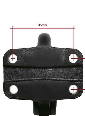 通用虎头钩拖车钩流氓勾车拖臂牵引5mm2寸球13头可选8器50X45孔位