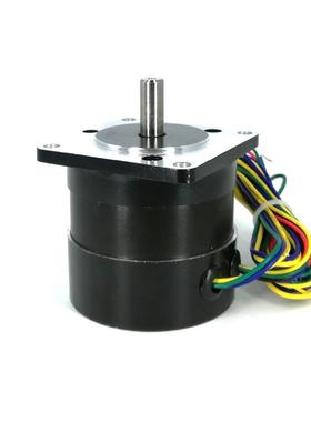 UPR57直EBC流无刷电24V机/3000rpm/60W/0.1圆9m带霍尔，方N/端盖